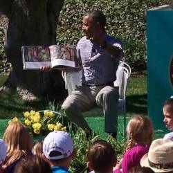 Пчелы не дали Бараку Обаме прочесть сказку возле Белого дома